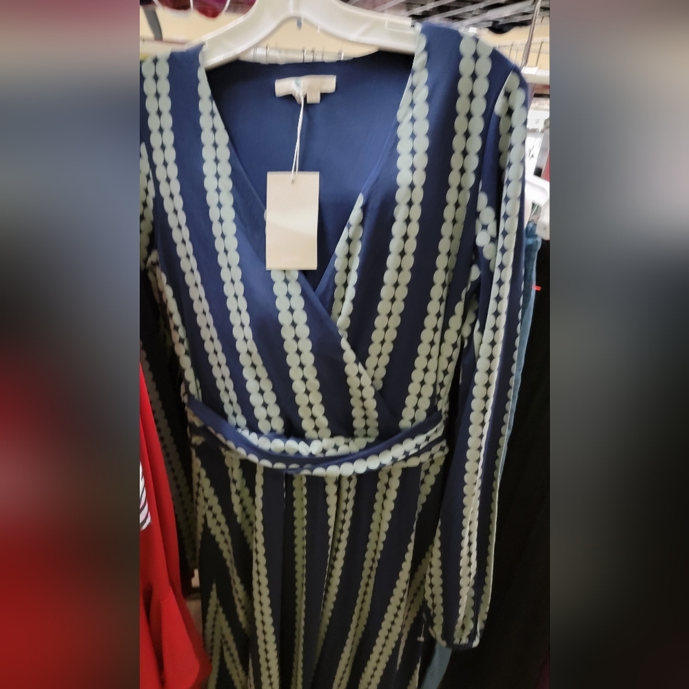 COPY - Boden Hayden Jersey Polka Dot Midi Dress - Picture 3 of 7